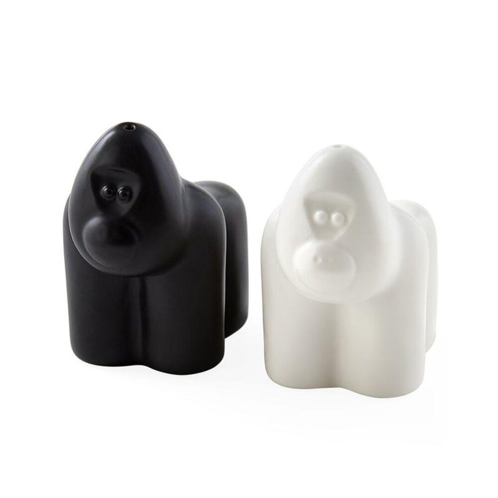 Jonathan Adler Gorilla Salt & Pepper Set, White